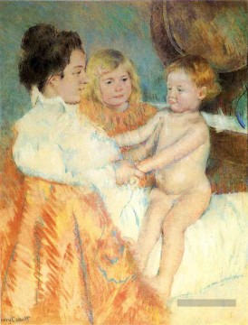  enfant - Mère Sara et le bébé contrepoids mères des enfants Mary Cassatt